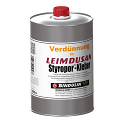Verdnnung fr LEIMDUSAN Styropor-Kleber 1000 ml