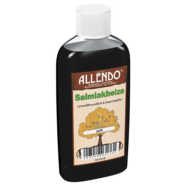 Salmiakbeize Buntfarbe 250 ml Flasche   Farbe: gelb